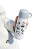 Nueva Taza Térmica de Panda 2025 con Tapa Pequeña para Té para Hombres y Estudiantes, Taza Portátil con Tapa de Bol, Diseño Personalizado de Panda
