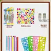 Kit de material para álbum de fotos plegable tipo acordeón DIY hecho a mano, libro pop-up, álbum en blanco para parejas y amigos, estilo Ins