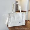Bolsa de Ombro de Veludo Cotelê Bolsa de Computador 2024 Nova Sacola Estilo Coreano Moda Estilo Mori Crossbody Bolsa Grande Capacidade