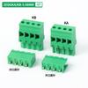 2Edgka/Kb-5.08Mm Bloque de Terminales Enchufable Recto/Doblado Soldadura Zócalo de Tarjeta Conector de Salida Lateral