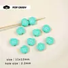 Cuentas de Corazón de Manzana Bolso de Cuentas Colgante Hecho a Mano DIY Pulsera Hecha a Mano Collar Pendientes Accesorios de Joyería