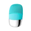 Dispositivo de Limpieza Facial de Silicona para Limpieza Profunda de Poros, Mini Limpiador Facial Ultrasónico Vibratorio Impermeable, Dispositivo Eléctrico de Limpieza Facial de Silicona
