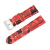 Correa de Pulsera Inteligente Compatible con Fat Hai Pam Panerai Correa de Silicona Camuflada de Cabeza Plana, Diseño Personalizado de Gama Alta