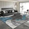 Jit Transfronteiriço Estilo Escandinavo Veludo Cristal Tapete Luxo Acessível Sala de Estar de Alto Padrão Quarto Estudo Casa Completo Tapete de Chão Antiderrapante
