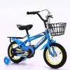 Bicicleta Infantil para Bebês de 3 Anos, Bicicleta de Ciclismo Iniciante para Crianças Estudantes com Rodinhas de Treinamento Bicicleta Infantil 12 Polegadas