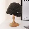 Chapéu de Lã Novo Outono e Inverno Chapéu Quente e à Prova de Frio para Uso Externo Proteção para as Orelhas Chapéu de Tricô Espessado à Prova de Vento Quente para Homens Ciclismo