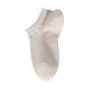 Calcetines de Algodón Puro para Mujer, Antideslizantes, Invisibles (No Show), Bajos, Transpirables de Malla, Absorbentes de Sudor, Resistentes al Olor, Color Sólido, Calcetines Cortos Sin Costuras