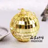 Bola de Láser Barra Reflector Disco Pastel Decorativo Bola Lentejuelas Redondas Horneado Fiesta de Cumpleaños Bola de Cristal