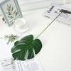 Hojas Individuales Simuladas, Plantas Verdes de Flores Falsas al Por Mayor, Materiales y Accesorios para Arreglos Florales, Hojas Individuales de Tortuga, Hojas de Arce