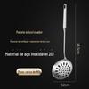 Espátula de aço inoxidável 304 espátula de cozinha utensílios de cozinha domésticos cabo longo colher de sopa espátula grande para fritar vendas diretas da fábrica