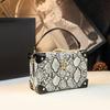 Mini Bolsa 2026 Novo Design de Nicho Feminina Formato de Caixa Bolsa Transversal Couro Envernizado Estilo Versátil da Moda