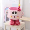Fofo Desenho Animado Monstrinho Abraço Balde Armazenamento Armazenamento de Mesa Entrada Chaves Cesta de Armazenamento de Cosméticos Armazenamento de Diversos