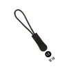 Moldeado por Inyección de PVC Tirador de Cremallera Desmontable Ropa Bolsas Accesorios de Cabeza de Cremallera Cordón de Cremallera Cabeza Tiradora Diseño Desmontable