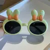 Nuevas gafas polarizadas de conejo para niños, gafas lindas para bebé, patas suaves, gafas para niños y niñas, gafas de silicona con protección solar