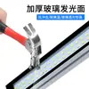 Luz de Trabajo LED para Máquina Herramienta 220V Impermeable, Resistente al Aceite, Antiexplosión Lámpara Fluorescente Metálica Iluminación para Torno CNC Lámpara a Prueba de Tres Elementos 24V