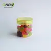 Botella de plástico transparente de 150 ml frasco para envolver regalos frasco sellado grado alimenticio para mascotas frasco de plástico para frutos secos caja de plástico redonda