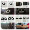 23 piezas de modificación para Crown adecuadas para Toyota SportCross ceja de lluvia para retrovisor manija de salida de aire de la consola central muñequera de puerta Y