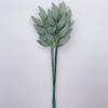 Amazon Cross-Border Flor Artificial Galho de Folha de Eucalipto Artificial Curto Galho de Dólar de Prata Folha Decorativa Planta Verde Simulada Folha de Plástico
