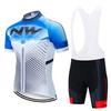 Conjunto de Ciclismo de Manga Corta Versión Nw de Venta Caliente Transfronterizo para Hombres y Mujeres Verano Ciclismo de Carretera Bicicleta de Montaña Ropa Deportiva