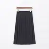 Directo de Fábrica Japonés Akasami Sanbon Uniforme JK de Marinero Set para Mujer Manga Larga Negro Estilo Uniforme Escolar Falda con Lazo Grande