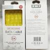 Cabo de Dados Um para Três 3A Carregamento Rápido Fio Caixa de Embalagem Cabo de Carregamento para Celular Três-em-Um Caixa de Papel Embalagem Blister