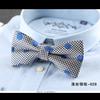 Traje formal para hombre casual británico coreano poliéster doble corbata de moño fabricantes de corbatas de moño de moda en stock