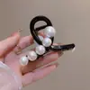 Clip para el Cabello de Aleación con Perlas Estilo Coreano y Japonés Nuevo Primavera 2025 Accesorios para Mujer Clip de Tiburón Dulce de Moda Yiwu Accesorios para el Cabello
