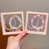 Pulseras para Niños, Exquisitas Pulseras de Perlas para Niñas, Pulseras de Juguete para Casa de Juegos de Niñas Pequeñas, Pulseras de Cristal para Mujeres, Regalos