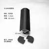 Portatarjetas tablero de 18 mm sin perforación aleación de aluminio protector de esquina de cama protector de esquina de cama suspendido armario mesa de café vitrina mueble de TV arco