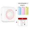 Mini Impresora Estudiante Pegatina Pregunta Equivocada Pequeña Portátil Bluetooth Foto Papel Térmico Impresora