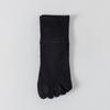 Calcetines de algodón de cinco dedos para primavera y verano, antibacterianos, desodorantes, para hombre, de tubo medio, absorbentes del sudor, transpirables, de color sólido, cortos, sin hueso
