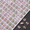 Broca de uñas puntiaguda Millennium de forma Dan de 6*8 mm DIY carcasa de teléfono móvil parche para uñas joyería para uñas de pedrería en forma de huevo