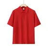 Camisa polo logo personalizado roupa de trabalho impressão de camiseta lapela publicidade camisa cultural fábrica de roupas de trabalho bordado t