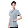 Ropa de verano ropa de trabajo manga corta departamento de ventas de propiedades habitación tía de limpieza de hospital limpiador mesero