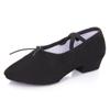 Zapatos de lona para profesora, zapatos de práctica de yoga, suela suave con raíz, zapatos de ballet estándar nacional para baile en interiores, zapatos de baile étnico para mujer