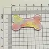 Parche Grande de Acrílico Hueso de Perro Dopamina Pasador Lazo Funda para Teléfono Broche Hebilla de Zapato Imán para Nevera Di