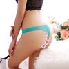 Directo de fábrica sexy sin costuras jacquard lencería para mujer tentación transparente hueco pantalones T tanga de cintura baja para mujer 1511