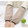 Bonitos Calentadores de Brazos para Mujer Mangas Sencillas Protectores de Brazos Otoño Invierno Adulto Cortos Estudiante Mangas para Manos Protección para la Cabeza Protección contra Suciedad Mangas para Tareas Domésticas