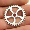 31mm 3,1g Joias Multicoloridas Joias para Atacado Acessórios para DIY Artigos de Uso Diário Pingente de Engrenagem