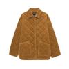 Comércio Exterior Roupas Femininas 2025 Outono e Inverno Novo Estilo Europeu e Americano Casual Design Solto Jaqueta de Veludo de Manga Longa