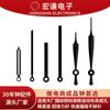 Hongqian Acessórios Modernos para Casa Relógio de Quartzo Ponteiro de Metal Arte Decoração de Parede Cabelo Liso de Fábrica