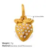 Colgantes de Comida Lindos de Venta Caliente Transfronterizos Europeos y Americanos con Diamantes Microincrustados, Accesorios de Joyería DIY con Forma de Limón y Pizza