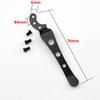 Herramienta Piezas DIY portaherramientas plegable clip trasero de acero inoxidable clip de bolsillo clip para herramientas accesorios herramienta para hacer clip
