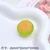 Accesorios de Resina Tónico Vibratorio Juguete Bolsa Sorpresa Explosiones Crema Gel Adornos Estéreo DIY Material para Joyería Fruta Luminosa