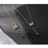Collar con borlas y letra H de plata S925 para mujer, nuevo diseño de nicho de lujo ligero de alta calidad, cadena de clavícula con sentido del estilo, combina con todo, 2021