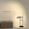Lámpara de pie con cajón simple moderna para sala de estar lámpara de noche led personalidad creativa dormitorio estudio estilo ins lámpara de mesa de pesca