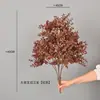 Plantas verdes artificiales, bambú de la suerte grande de cuatro ramas, hierba de áloe, decoración del hogar, escaparate, paisajismo, abeto grande de cuatro ramas, dragón sobre el río