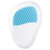 GEL almohadilla bicolor para la palma delantera zapatos de tacón alto anti-desgaste y anti-dolor almohadilla de media talla para la palma delantera suave amortiguadora autoadhesiva código ajustable almohadilla de media talla