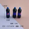 Accesorios de Resina 3D de Bebida de Soda Realista de Tamaño Grande, Mediano y Pequeño Adornos Luminiscentes en la Oscuridad