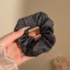 Goma para el pelo satinada estilo francés para mujer, Lazo para el pelo de alta gama, Accesorio para el pelo extragrande estilo coreano, Banda de goma de alta elasticidad y duradera
